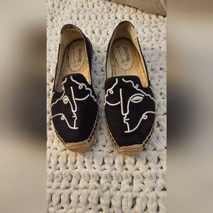 Soludos Artistic Black Espadrilles. Like New. 6.5